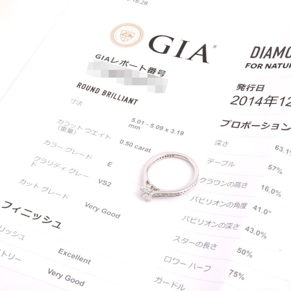 GRAFF PT950 Platinum Diamond Eternity Engagement Ring