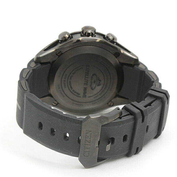 Citizen Promaster Eco-Drive Satellite Wave Air Solar Chronograph Black Dial Titanium CC1075-05E