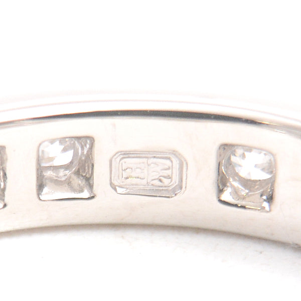 Harry Winston PT950 Diamond Full Channel Set Ring