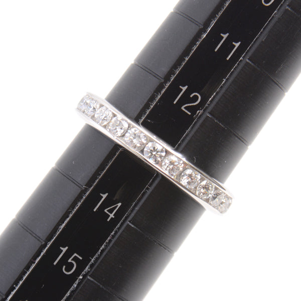 Harry Winston PT950 Diamond Full Channel Set Ring