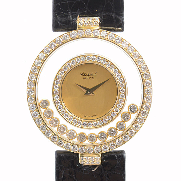 Chopard Happy Diamonds Quartz Gold Watch 21/2647 in Great Condition