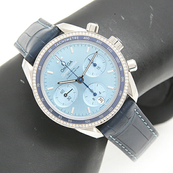 Omega Speedmaster Co-Axial Chronograph Blue Dial