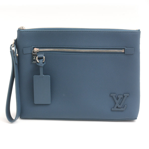 Louis Vuitton Leather Pochette iPad Aerogram Clutch M81029