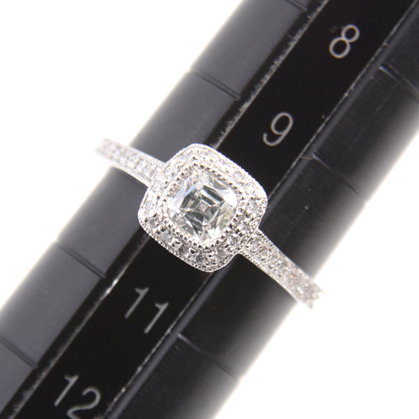 Tiffany & Co PT950 Platinum Diamond Legacy Ring D0.40ct Size 10 in Great Condition