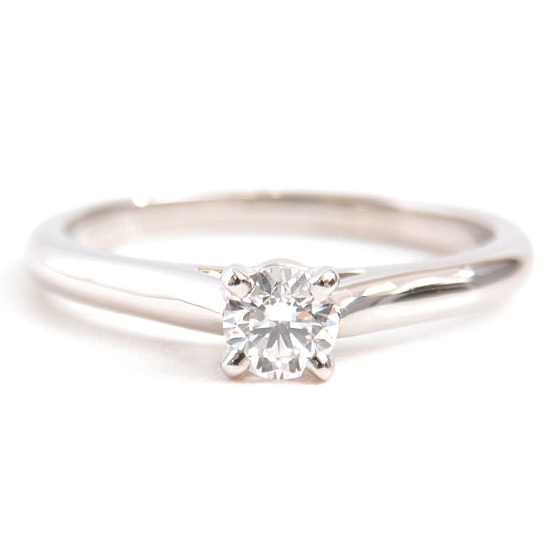 Cartier PT950 Diamond Solitaire Ring 8.5