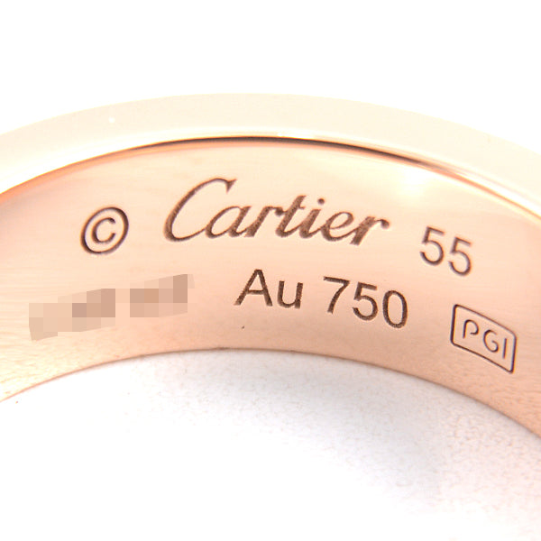 Cartier Love Ring 750PG Diamond 55 Pink Gold