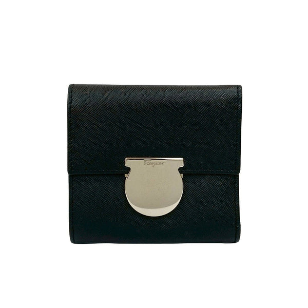 Salvatore Ferragamo Leather Trifold Wallet