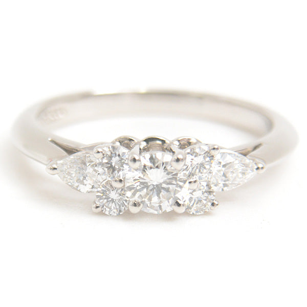 Tiffany & Co PT950 Diamond Seven-Stone Ring