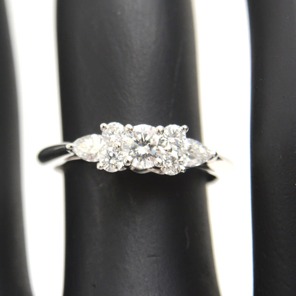 Tiffany & Co PT950 Diamond Seven-Stone Ring