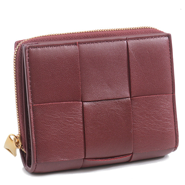 Bottega Veneta Intrecciato Bifold Zip Wallet 701458 in Great Condition