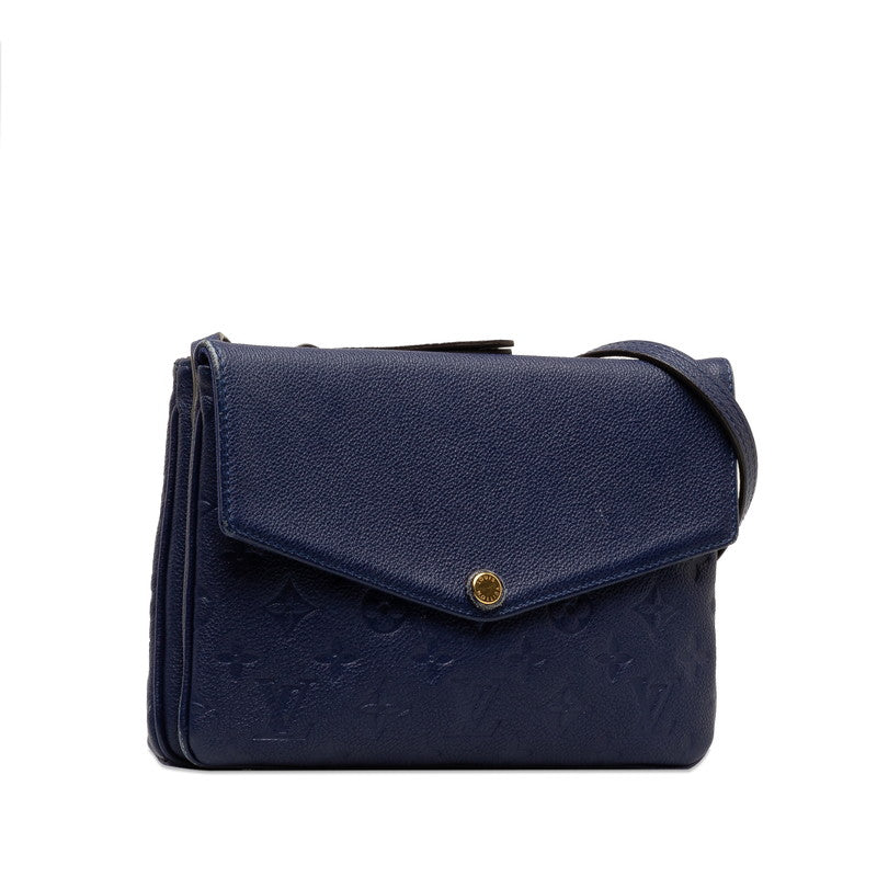Louis Vuitton Monogram Empreinte Twice  Leather Shoulder Bag M50262 in Good condition