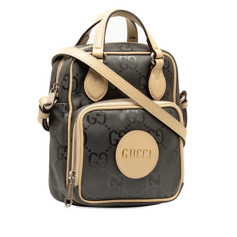 Gucci GG Nylon Off the Grid Crossbody Bag Canvas Crossbody Bag 625850 in Good condition