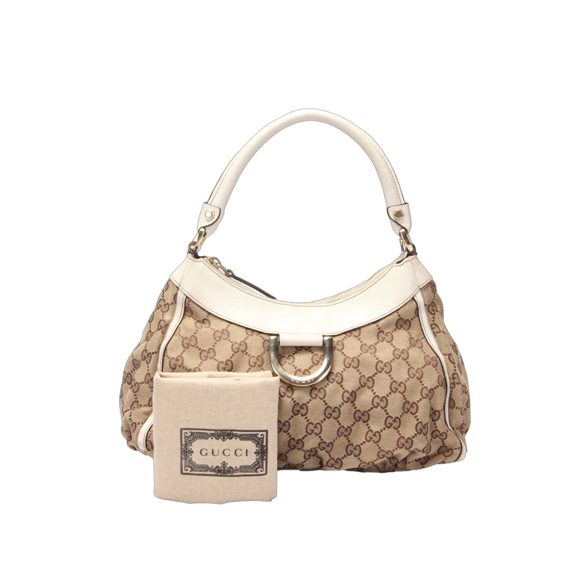 GG Canvas Abbey D-Ring Shoulder Bag 190525