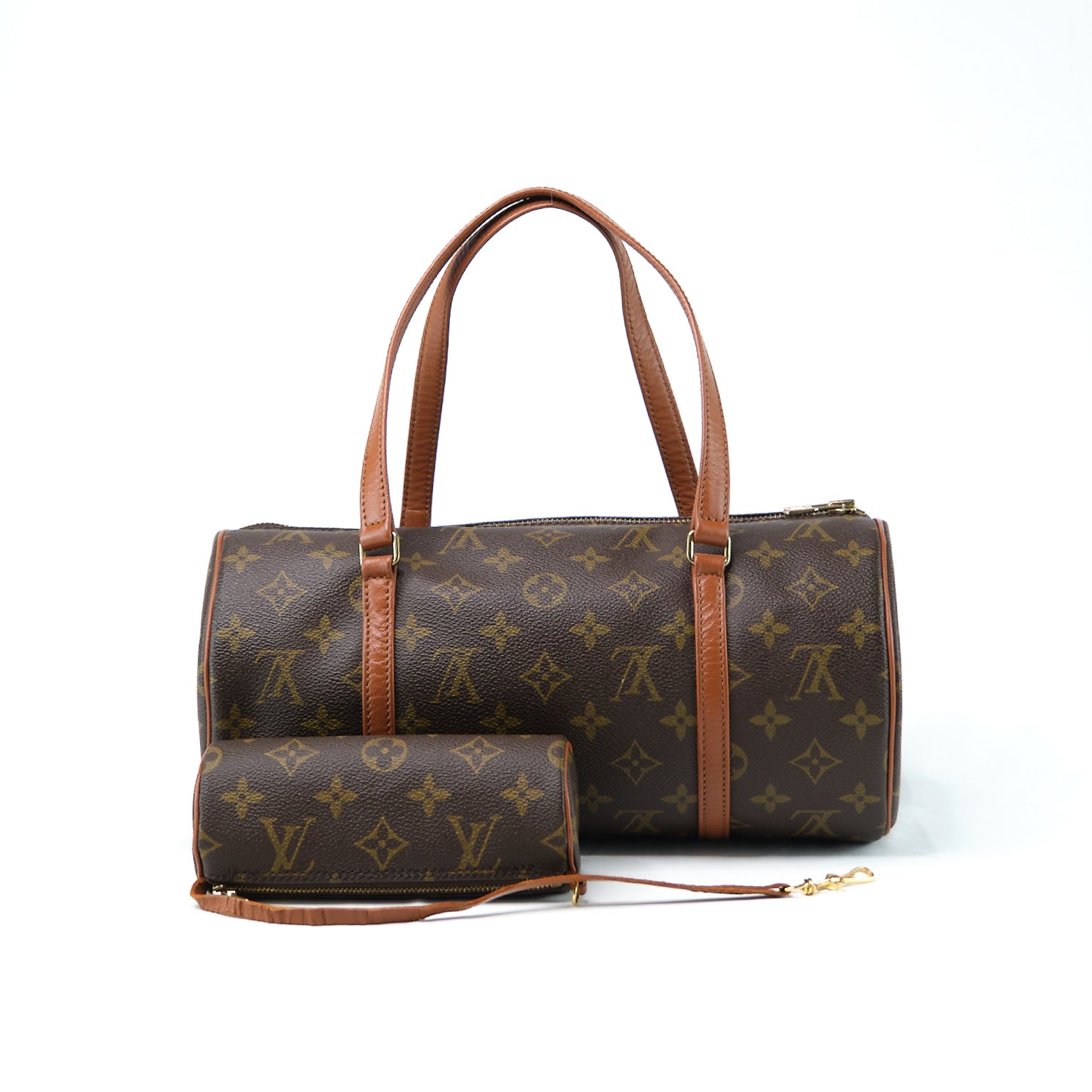 Louis Vuitton Monogram Papillon 30 Canvas Handbag in Great Condition