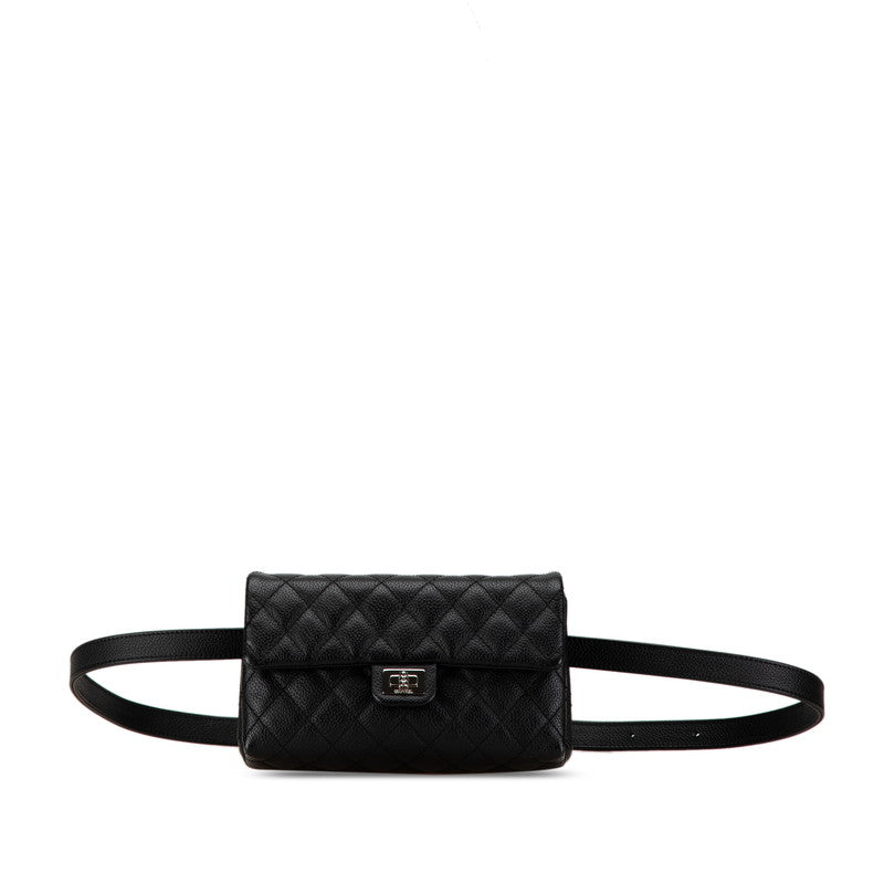 Chanel Caviar Matelasse Waist Bag Black