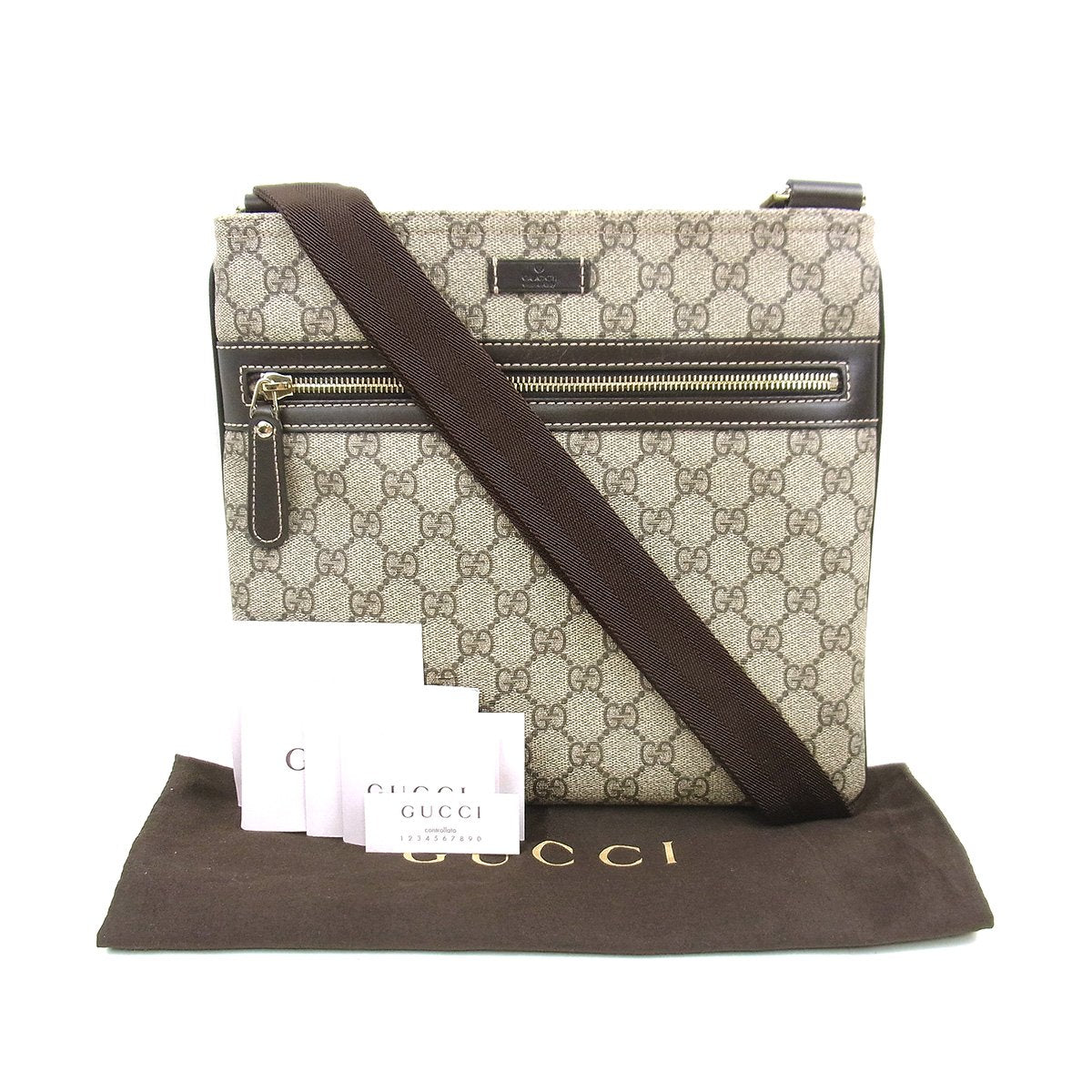 GG Supreme Flat Messenger Bag 295257