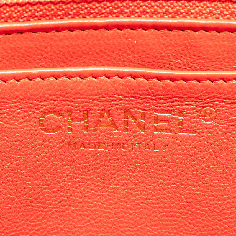 Chanel Matelasse 30 Chain Shoulder Bag Orange