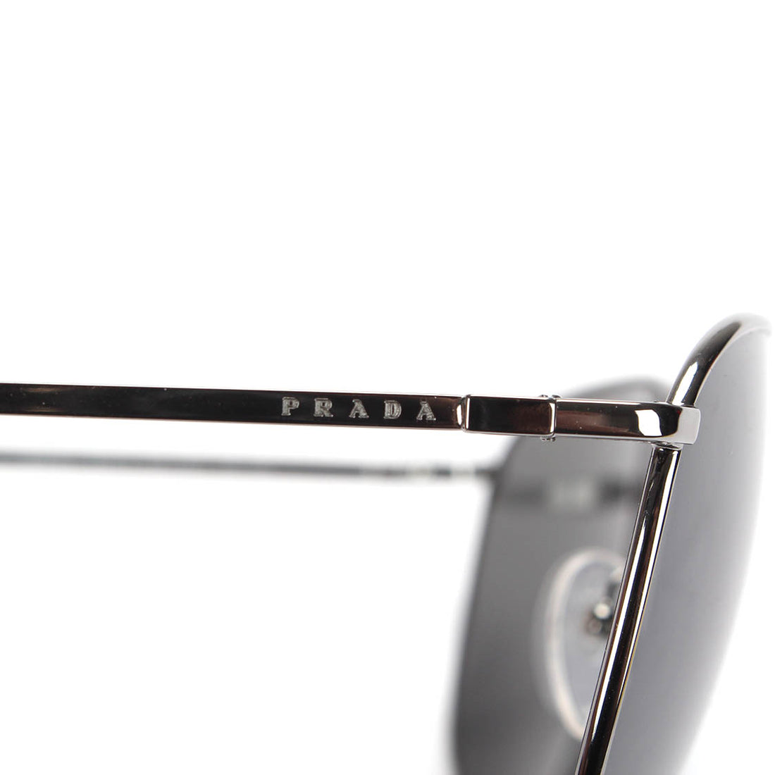 Prada Polarized Aviators Metal Sunglasses SPR 52T  in Great Condition