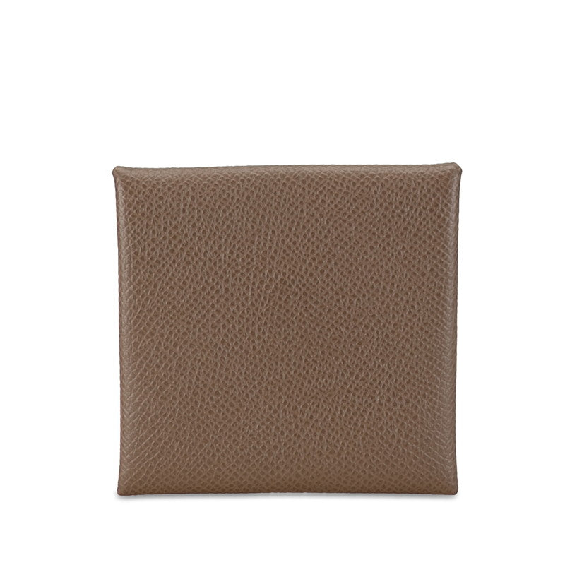 Hermes Bastia Coin Case Greige Epsom