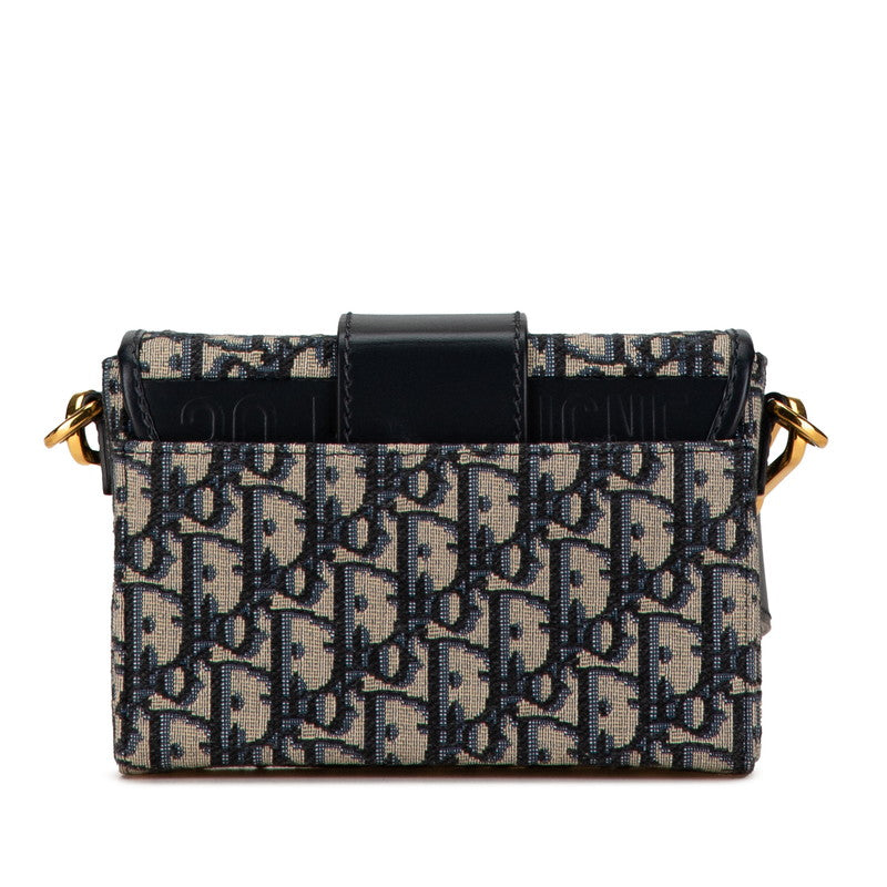 Dior 30 Montaigne Leather Jacquard Shoulder Bag