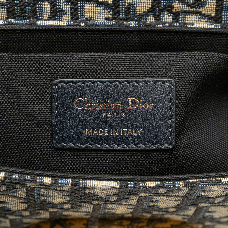 Dior 30 Montaigne Leather Jacquard Shoulder Bag