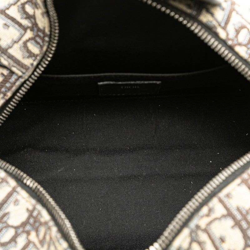 Dior Oblique Canvas Pouch Clutch