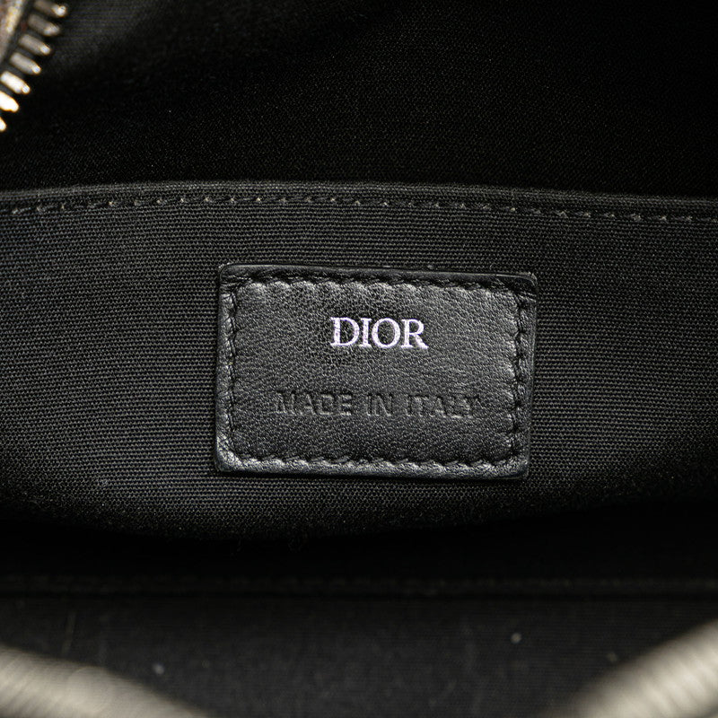 Dior Oblique Canvas Pouch Clutch