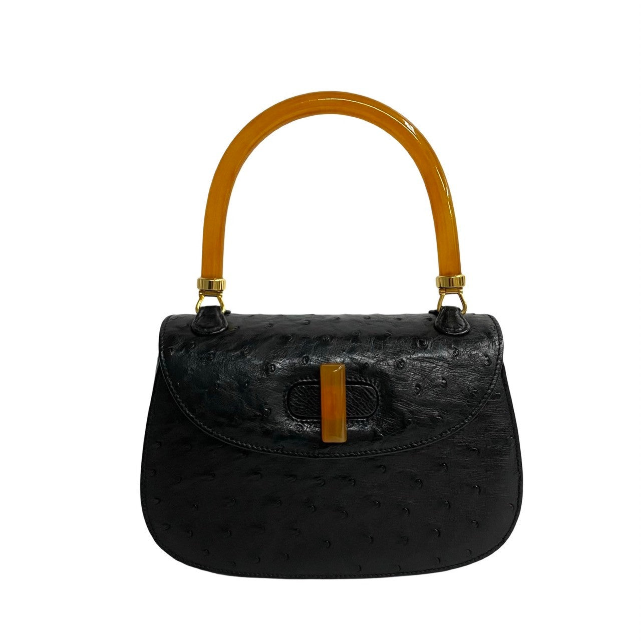 Gucci Old Vintage Leather Mini Handbag Leather Handbag 45798 in Excellent condition