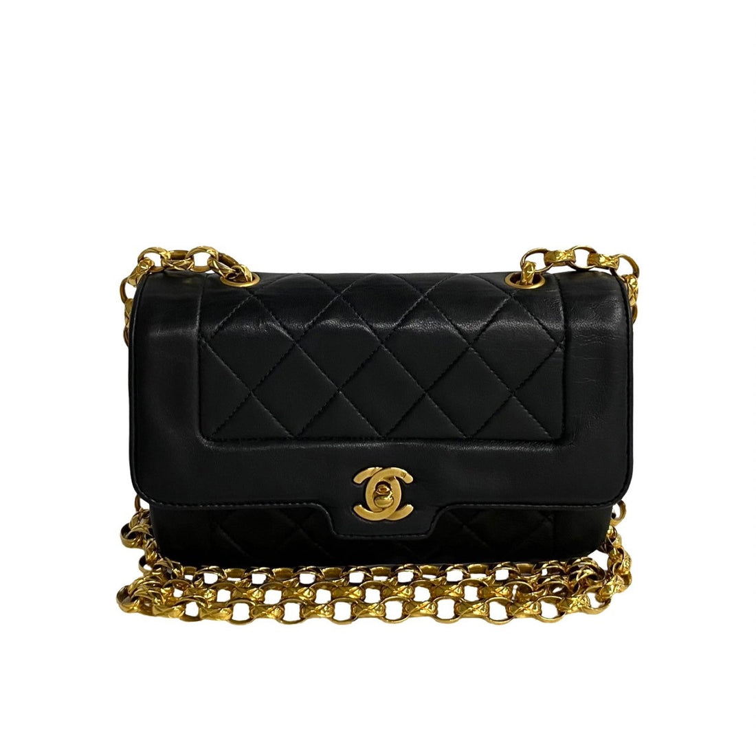 Chanel Diana Flap Crossbody Bag  Leather Crossbody Bag