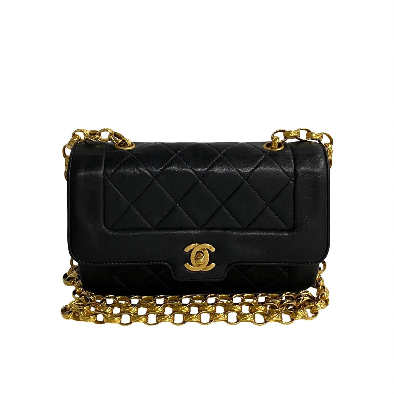 Chanel Diana Flap Crossbody Bag  Leather Crossbody Bag