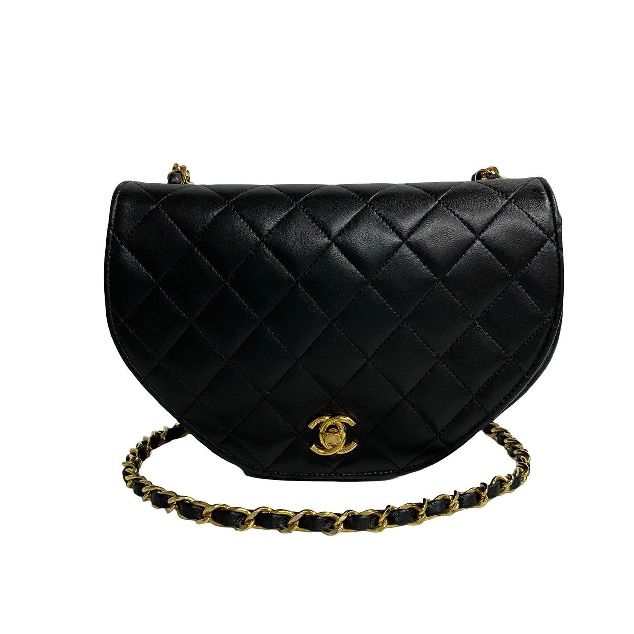 Chanel Lambskin Matelasse Chain Shoulder Bag