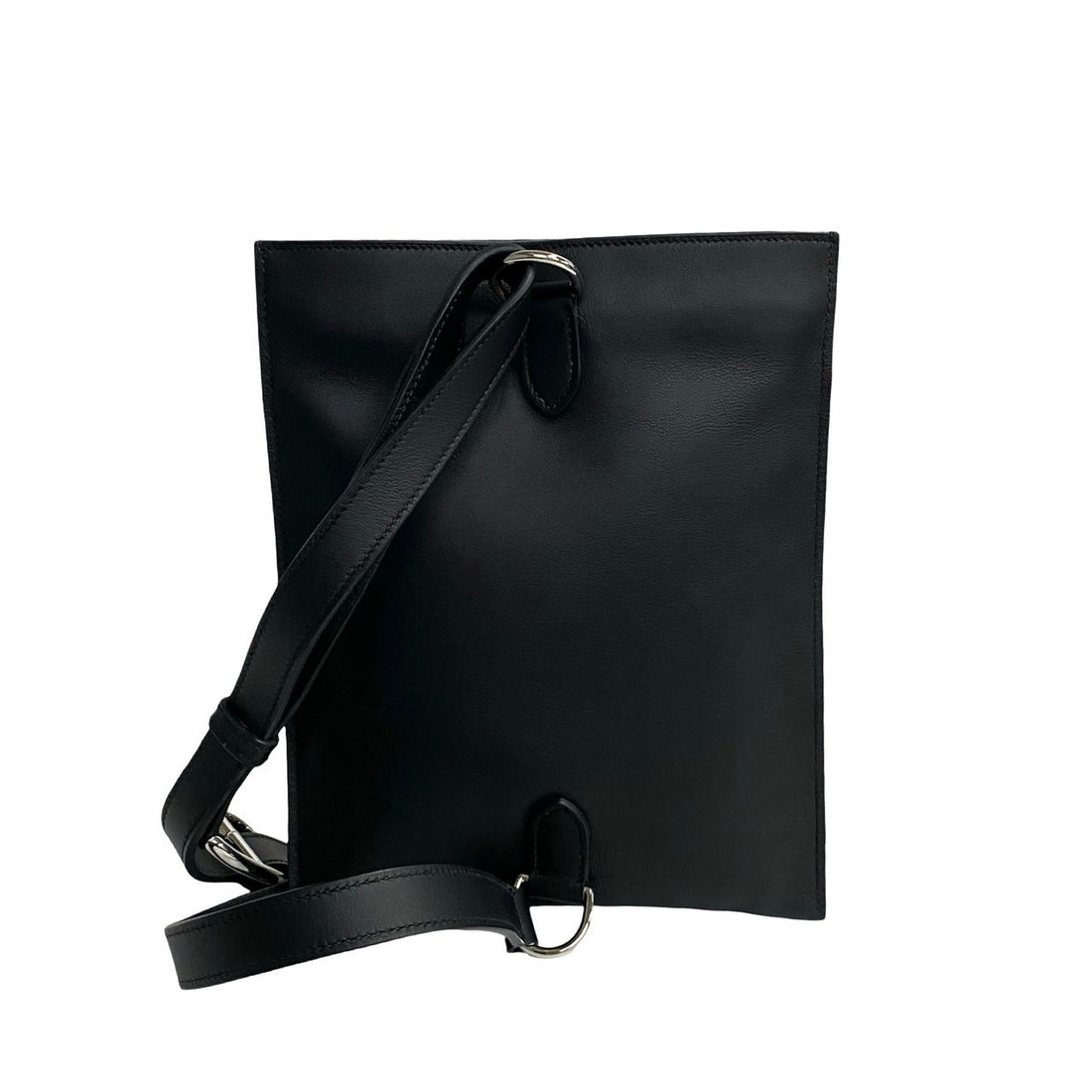 Hermes Swift Shoulder Bag Black 02145