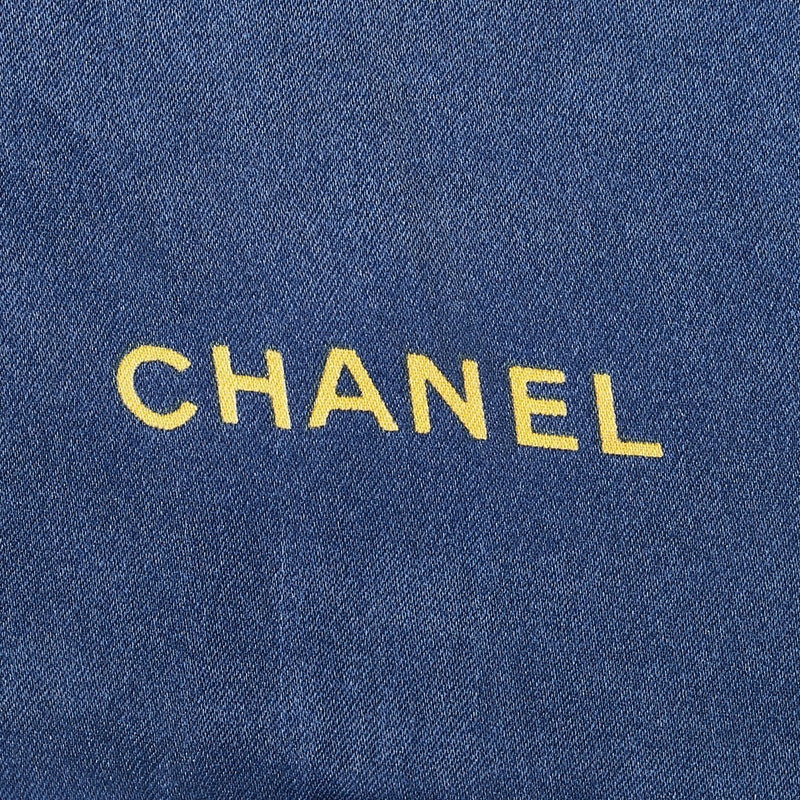 Chanel Silk Coco Mark Scarf in Very Good Condition