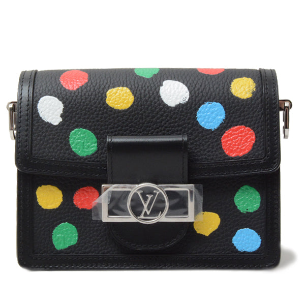 Louis Vuitton Dauphine MINI Yayoi Kusama Collaboration Shoulder Bag M21750