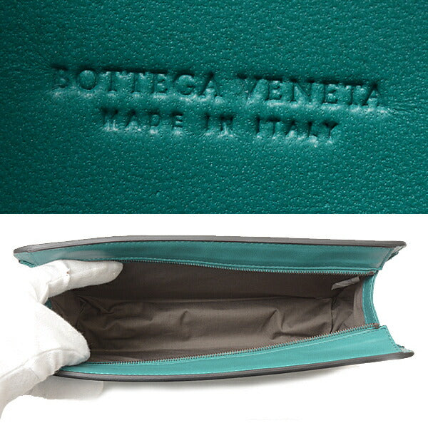 Bottega Veneta Intrecciato Leather Clutch