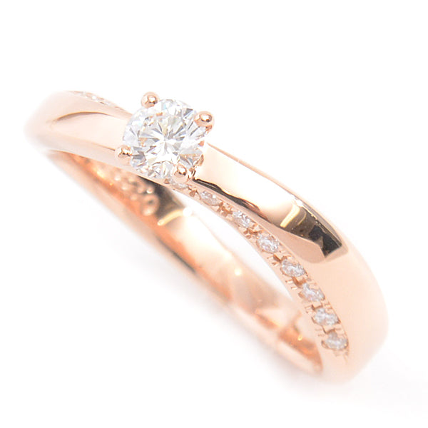 SA BIRTH K18PG Diamond Ring 11.5 Pink Gold