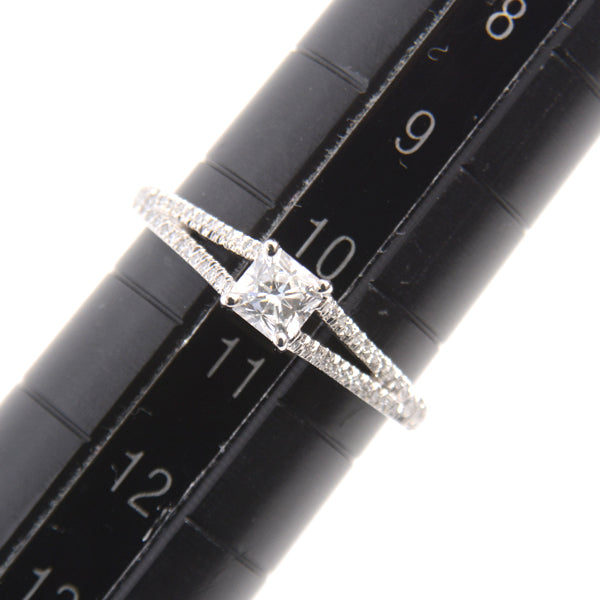 Tiffany & Co Lucida Diamond Ring PT950 D0.31ct Size 10.5