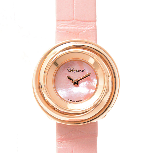 Chopard Happy Emotion Pink Gold Quartz Watch