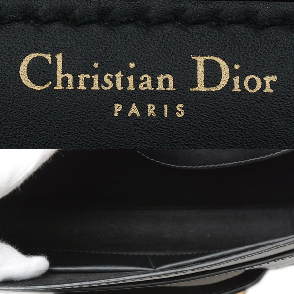 Christian Dior Leather Chain Shoulder Bag JA DIOR in Great Condition