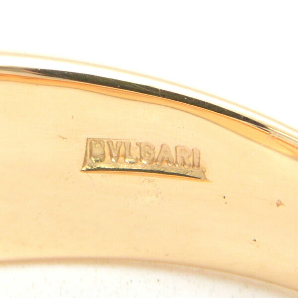 Bvlgari Diamond Ring 750YG Yellow Gold