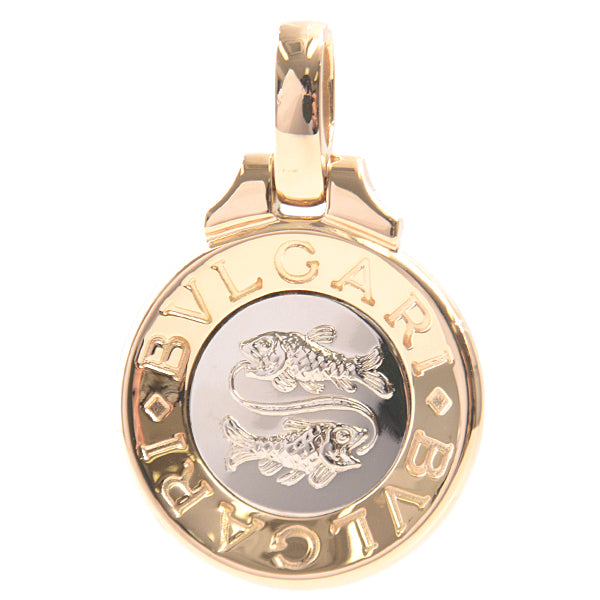 Bvlgari Horoscope Pisces Pendant 750YG×WG Gold