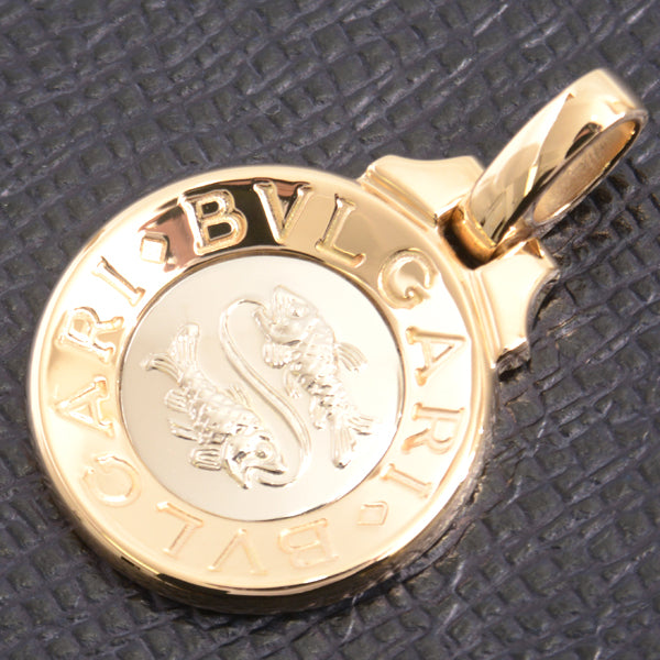 Bvlgari Horoscope Pisces Pendant 750YG×WG Gold