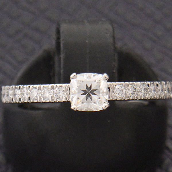 Tiffany & Co PT950 Platinum Diamond Novo Ring D0.31ct Size 11.5