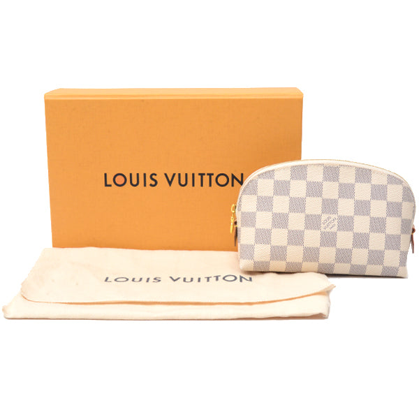 Louis Vuitton Damier Azur Cosmetic Pouch N60024