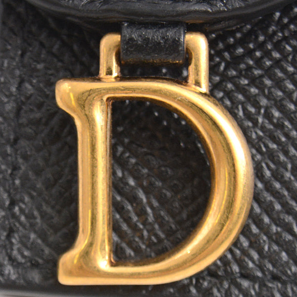 Dior Saddle Card Holder Black in Great Condition