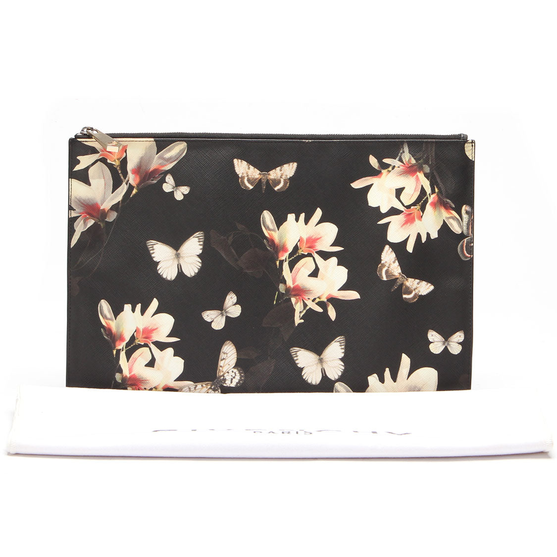 Floral Print Clutch Bag