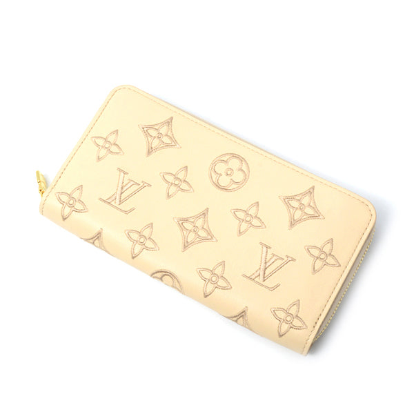 Louis Vuitton Monogram Zippy Wallet Broderie Anglaise Collection M82471 in Pristine Condition