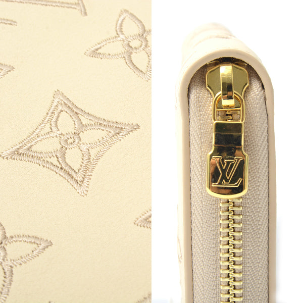 Louis Vuitton Monogram Zippy Wallet Broderie Anglaise Collection M82471 in Pristine Condition