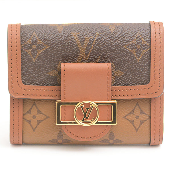 Louis Vuitton Monogram Reverse Compact Wallet M68725 in Great Condition