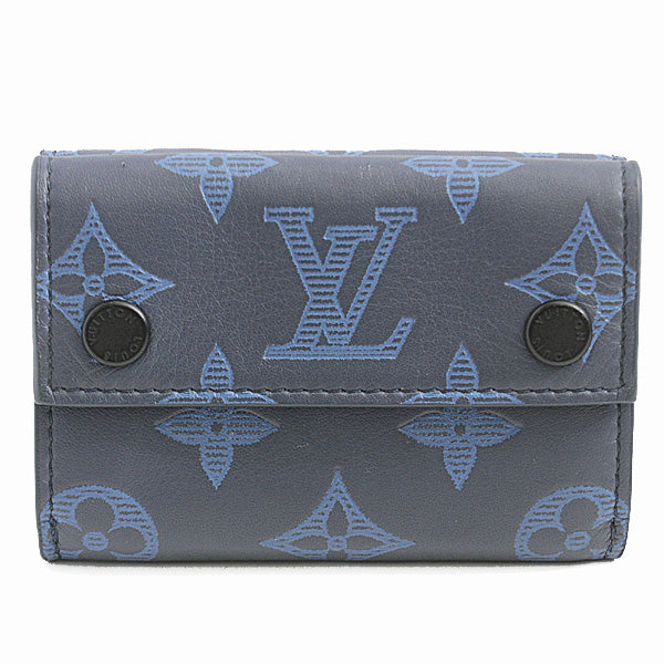 Louis Vuitton Monogram Shadow Compact Wallet M80424 in Great Condition